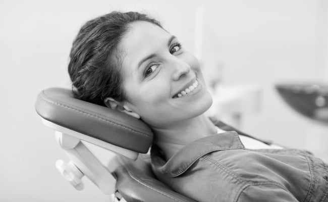 Patient consultation for All-on-X dental implants at Mapleridge Smile Centre